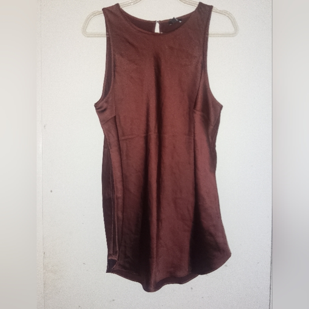 EXPRESS Red Brown Sleeveless Tank Top